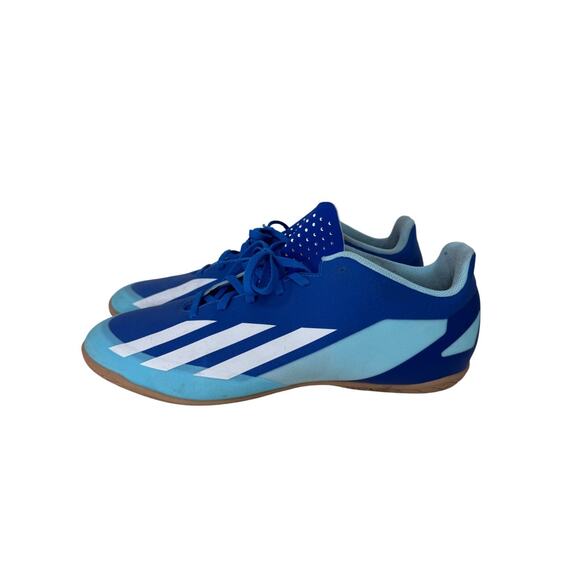 Adidas X Crazyfast.4 Indoor Soccer Shoes IE1585 Blue‎ Men\'s Size 12 main image 9